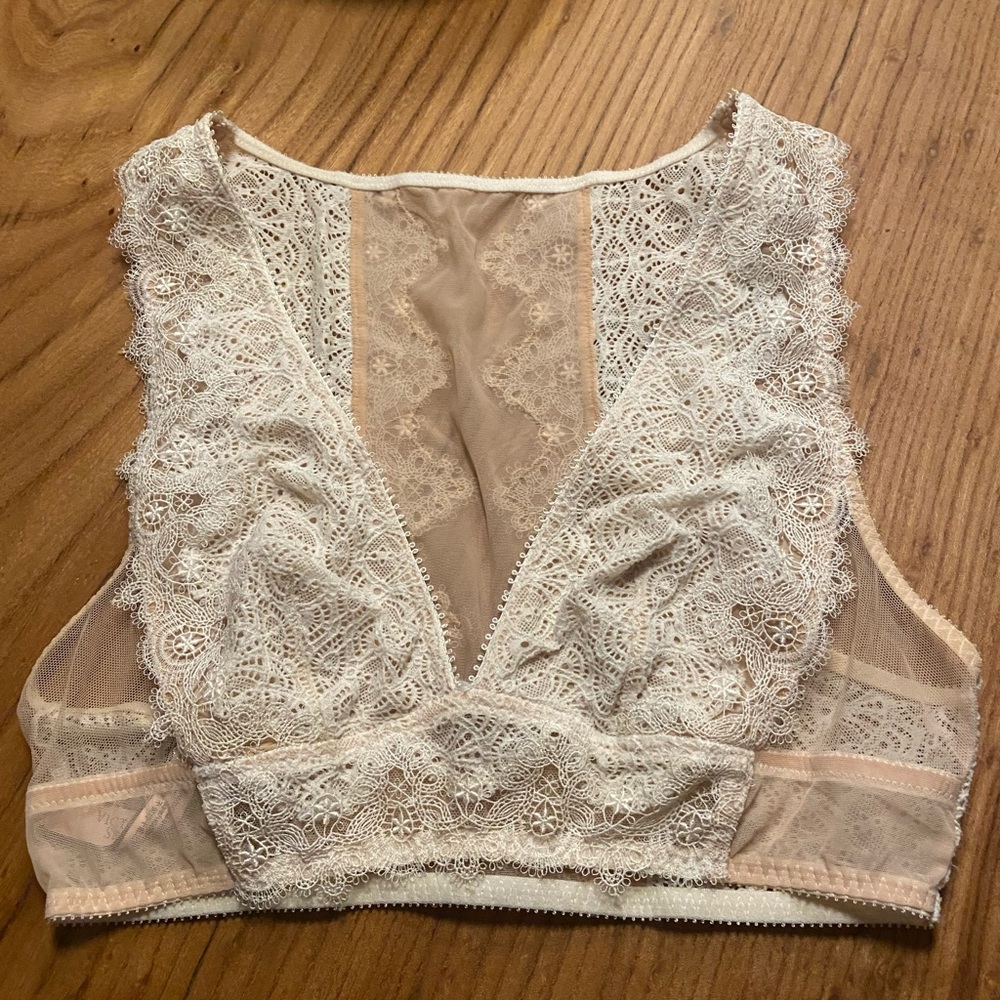 Victorias Secret Lace Sheer Bralette/Lingerie